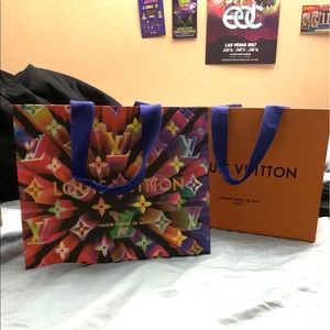 Authentic Louis Vuitton Holiday Shopping Bag